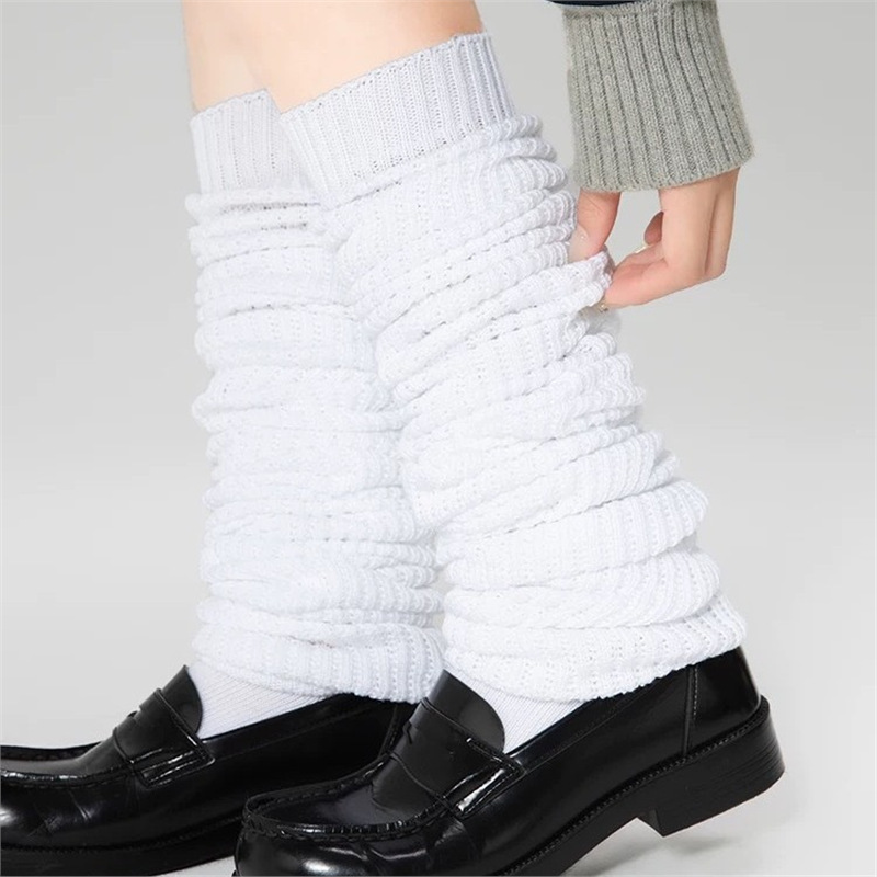 Elephant socks cross-border socks white socks loosesocks knitted bubble JK Japanese socks foreign trade pile socks leg cover