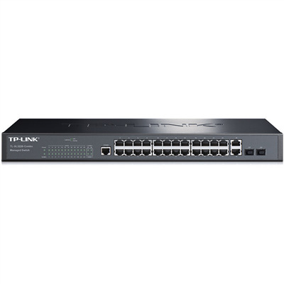 TP-LINK TL-SL3226-Combo 千兆上联24口百兆+2SFP二层网管交换机