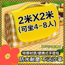 野餐垫垫加厚户外野炊野营帐篷地垫春游坐垫草坪垫子便携