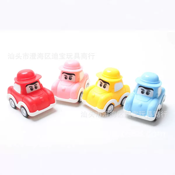 5.9cm Huili Cartoon Car 75MM Gashapon Toy Gift