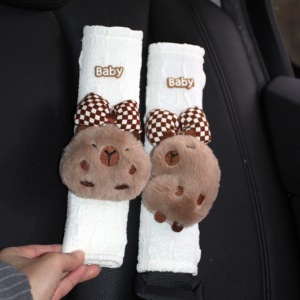 Carto Kappi Barra car seat belt shoulder guard universal car anti-collar protective cover car decoration cute decoration