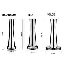 i Cafilas雀巢Nespresso胶囊咖啡压粉锤咖啡压粉器不锈钢压粉锤