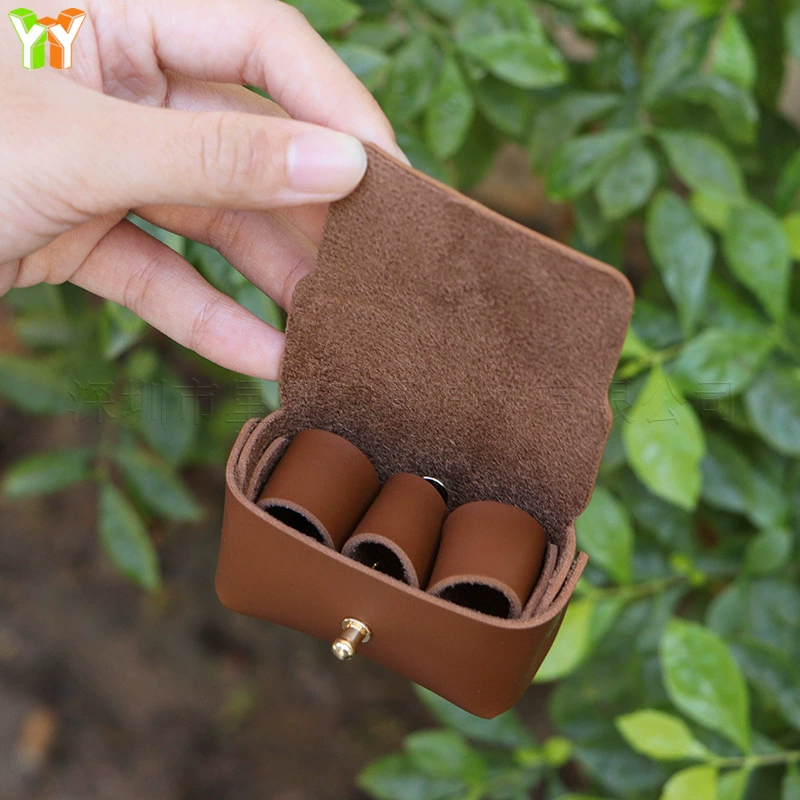 Спотовые мини-кожаные кольца сумка для хранения портативные подвесные сумки сумки для ювелирных изделий новый соска гвозди