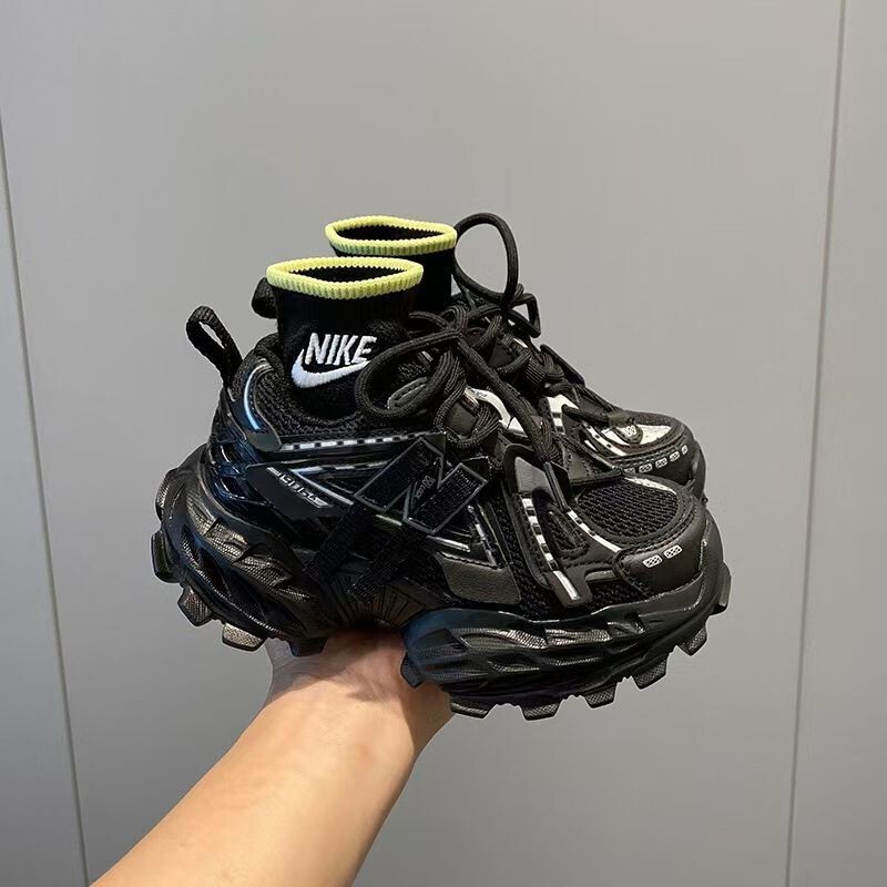 Trendy Thick-Soled Children's Dad Shoes for Boys and Girls, 2025 New Autumn Breathable Mesh Sneakers for Older Kids Trendy Thick-Soled Children's Dad Shoes for Boys and Girls, 2025 New Autumn Breathable Mesh Sneakers for Older Kids