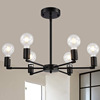 Retro ceiling lamp, clothing for living room, creative ceiling light, American style