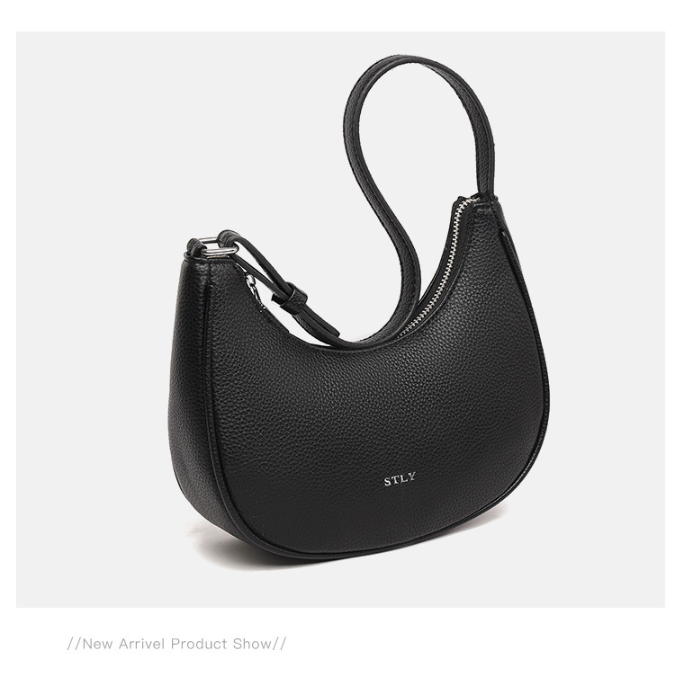 Borsa a tracolla da donna alla moda Borsa da donna popolare in morbida pelle di alta qualità retrò 2024 Nuovo stile semplice design di nicchia Borsa da donna popolare_voghion.com