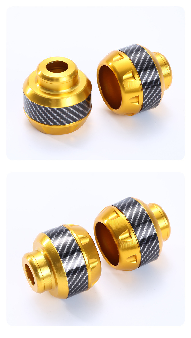 Cross-border aluminum alloy front fork cup suitable for electric vehicle and motorcycle modification accessories, anti-collision shock-absorbing scooter decorative parts