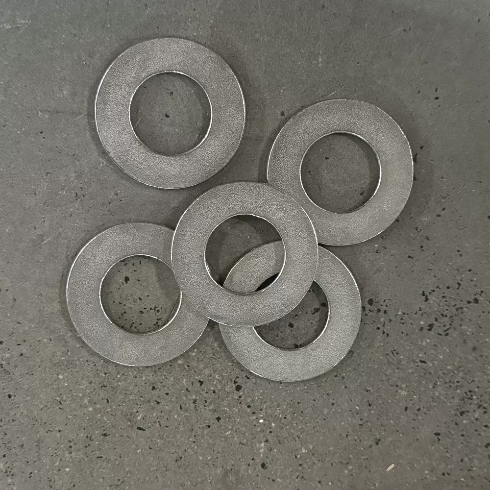 Inconel625不锈钢螺丝平垫片加大薄GH3625密封圈2.4856平垫圈定制