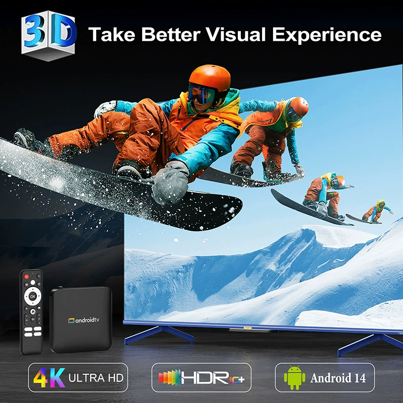 H96MAX S905L3 ТВ‑бокс Amlogic S905 Android14.0 4K HD умный сетевой плеер