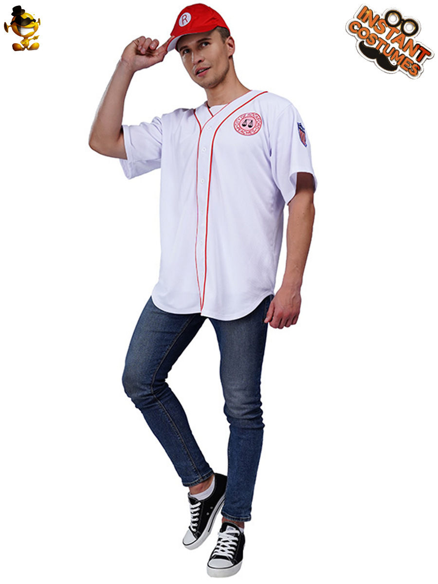 Uniforme de béisbol deportivo de los hombres grandes Ropa de suministro transfronterizo europea y americana Uniforme de béisbol Ropa deportiva casual para hombres