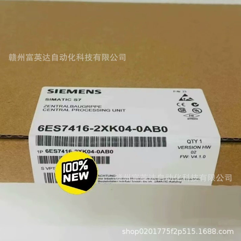 Совершенно новый 6ES7416-2XK04-0AB0 в наличии, сделаны физические фотографии, цена договорная.