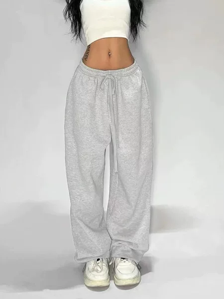Y2K American Hip Hop Retro Casual Pants Jazz Street Dance Sports Pants Loose Trendy Street Wide Leg Long Pants