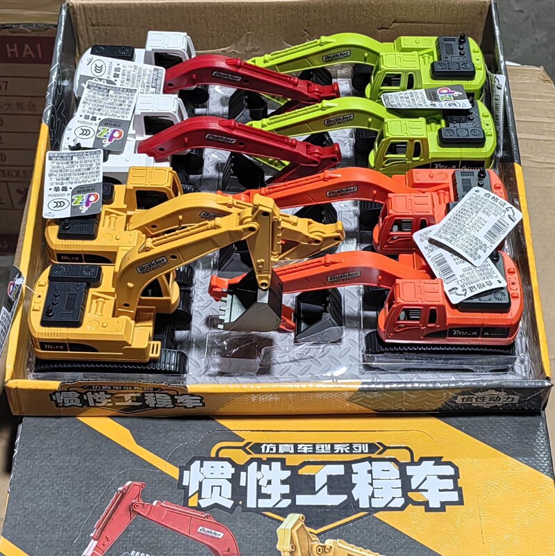 Dianzhi Simulation Children's Inertial Excavator Engineering Vehicle Model Toy Wholesale Boys' Gift Dianzhi Simulation Children's Inertial Excavator Engineering Vehicle Model Toy Wholesale Boys' Gift