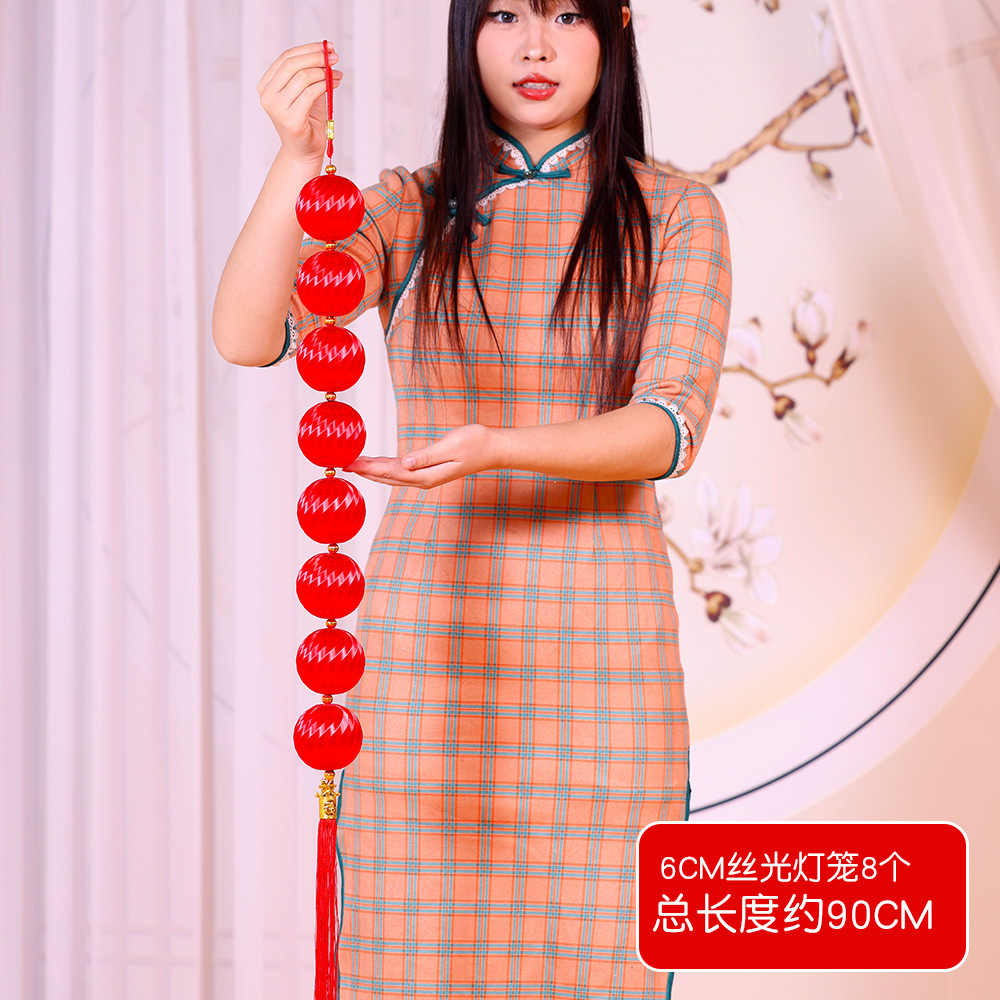 8-ми связная резьбовая мерсеризованная круглая легкая струна-средняя