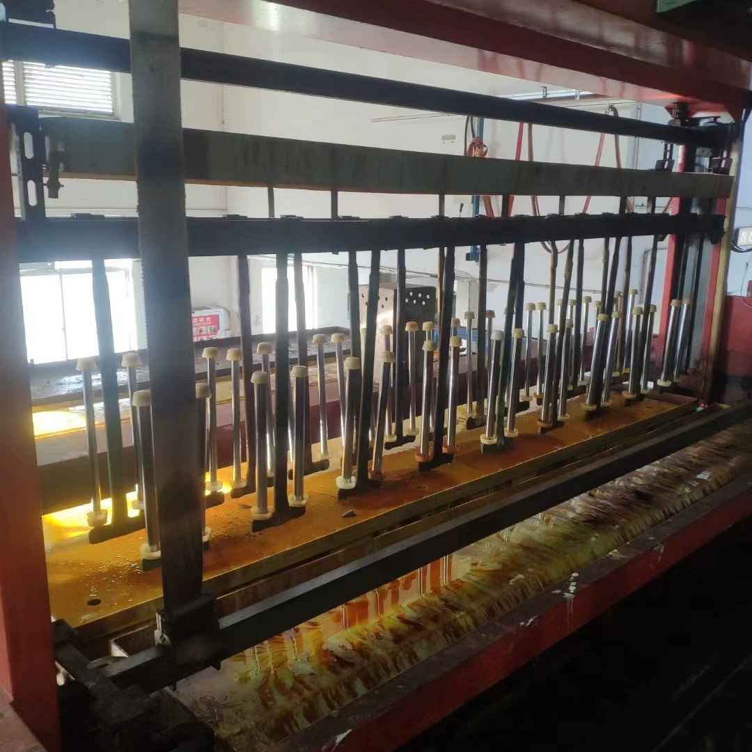 Производственная линия гальванического покрытия от производителя, оборудование для гальваники, полностью автоматическое оборудование для биполярного твердого хромирования проволоки, оборудование для гальваники.