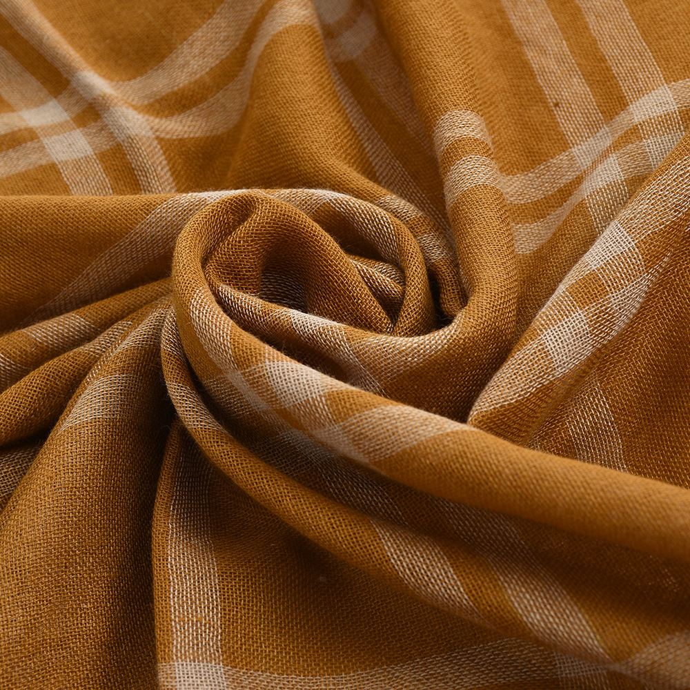 Brittisk casual tofsexport, nya herrrutiga dubbelsidiga vävda halsdukar för höst och vinter män_voghion.com