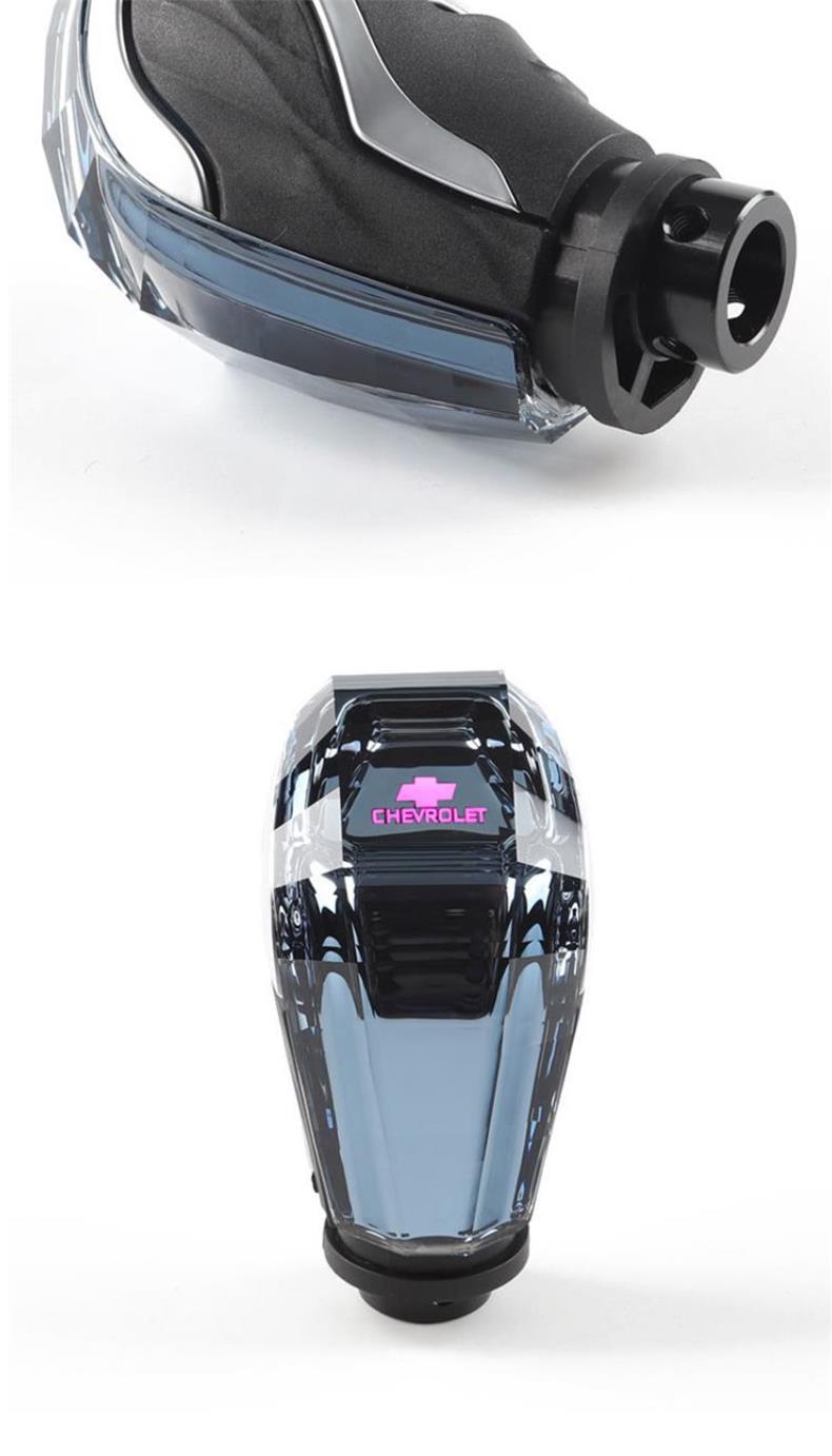 Suitable for Chevrolet Malibu, Cruze, Orlando, Equinox, Crystal Luminous Gear Shift Knob