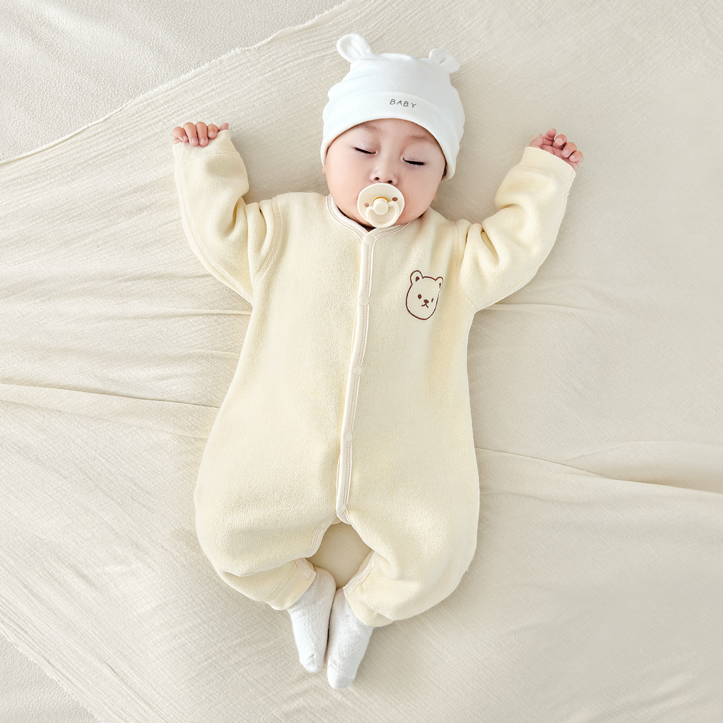 Primavera, otoño, invierno, camiseta de bebé, camiseta de invierno, camiseta de bebé, camiseta de pijama caliente para niños pequeños