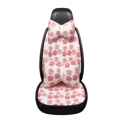 Cute 3D Flower Design, Seven-Piece Set, Wool pad