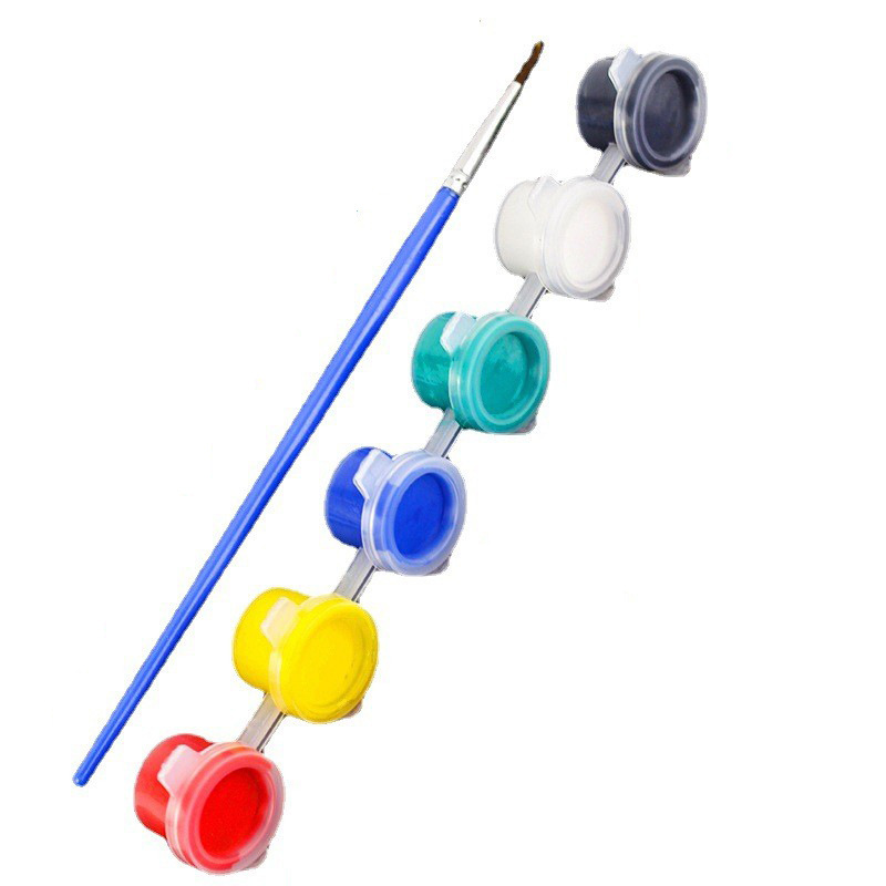 Juego de herramientas de pintura acrílica pintura de pared material de bricolaje pintado a mano cepillo de cubo esponja raspador de toalla juego completo de Bingeno