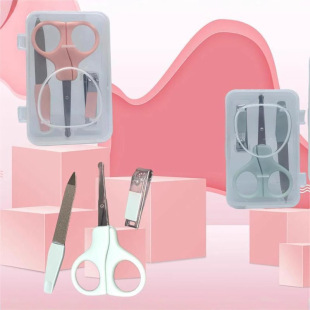 Baby nail scissors suit anti-pinch meat baby nail scissors knife pliers newborn children's products