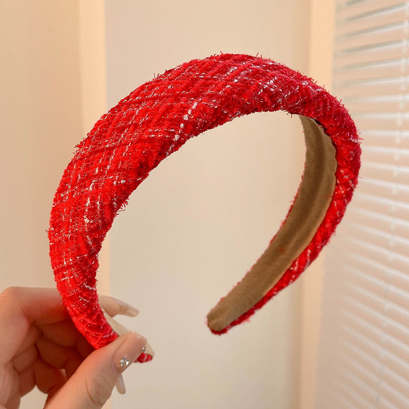 Meilad otoño y invierno, cinturón de cabello alto, cinturón de cabello de alta calidad, cinturón de cabello de esponja coreana retrógrada