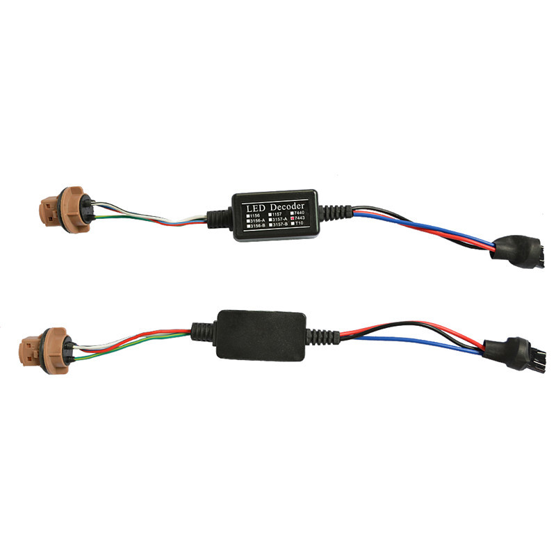 7443 decodificador de faro de automóvil LED