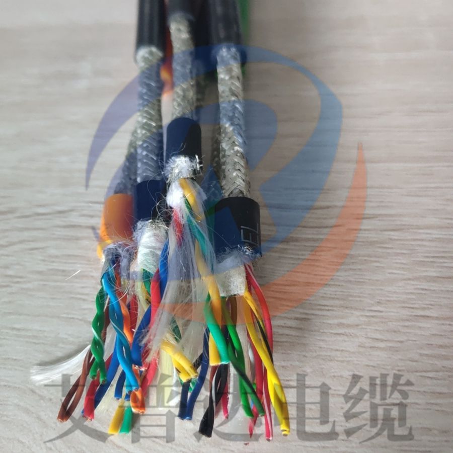 国标TRVV高柔性拖链电缆芯软护套多芯电线耐弯折耐油耐工业机器人