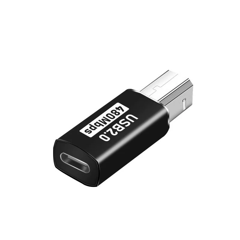 Подходит для принтера квадратного переключателя TYPE-C родительского к B-образному квадратному переходу электронной конвертерной головки для фортепиано