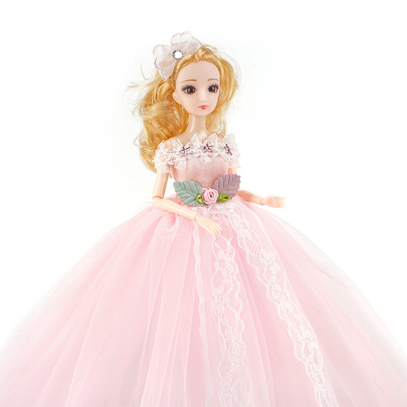 Big Wedding Doll Toys for Han Ba Little Girls Children Toys Students Children's Birthday Gifts Wholesale