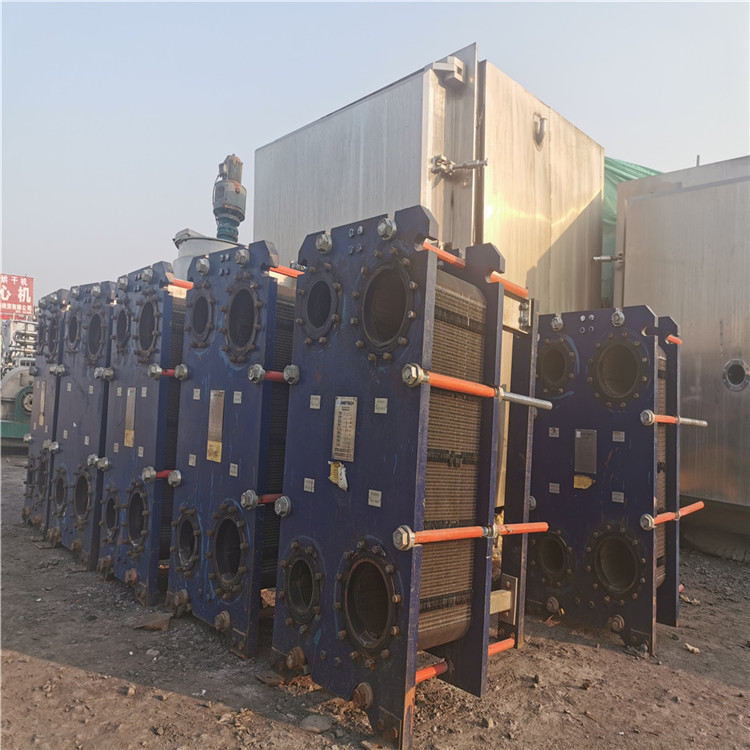 二手10平方20平方板式换热器饮料药品食品不锈钢板式换热器