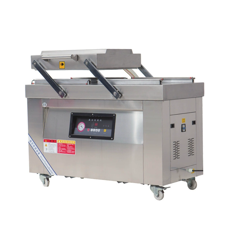 Машина вакуума паза камеры машинного оборудования упаковки еды машины вакуума камеры двойника ДЗ600 Автоматическая коммерчески Большая двойная