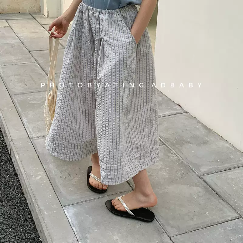 Summer summer clothing, trousers, mosquito repellent, Korean style, loose fit