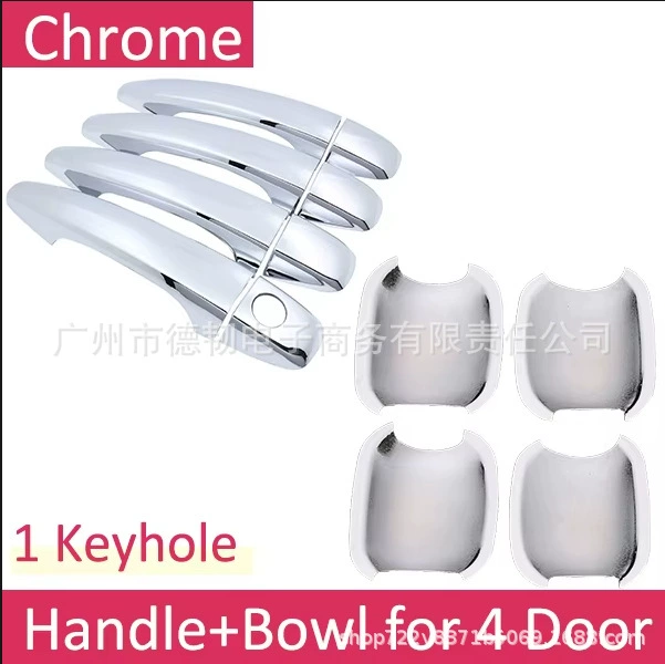 Для 13-19 моделей Peugeot 301 ручка дверная чаша наклейки Peugeot 301 ручка двери с хромированной отделкой