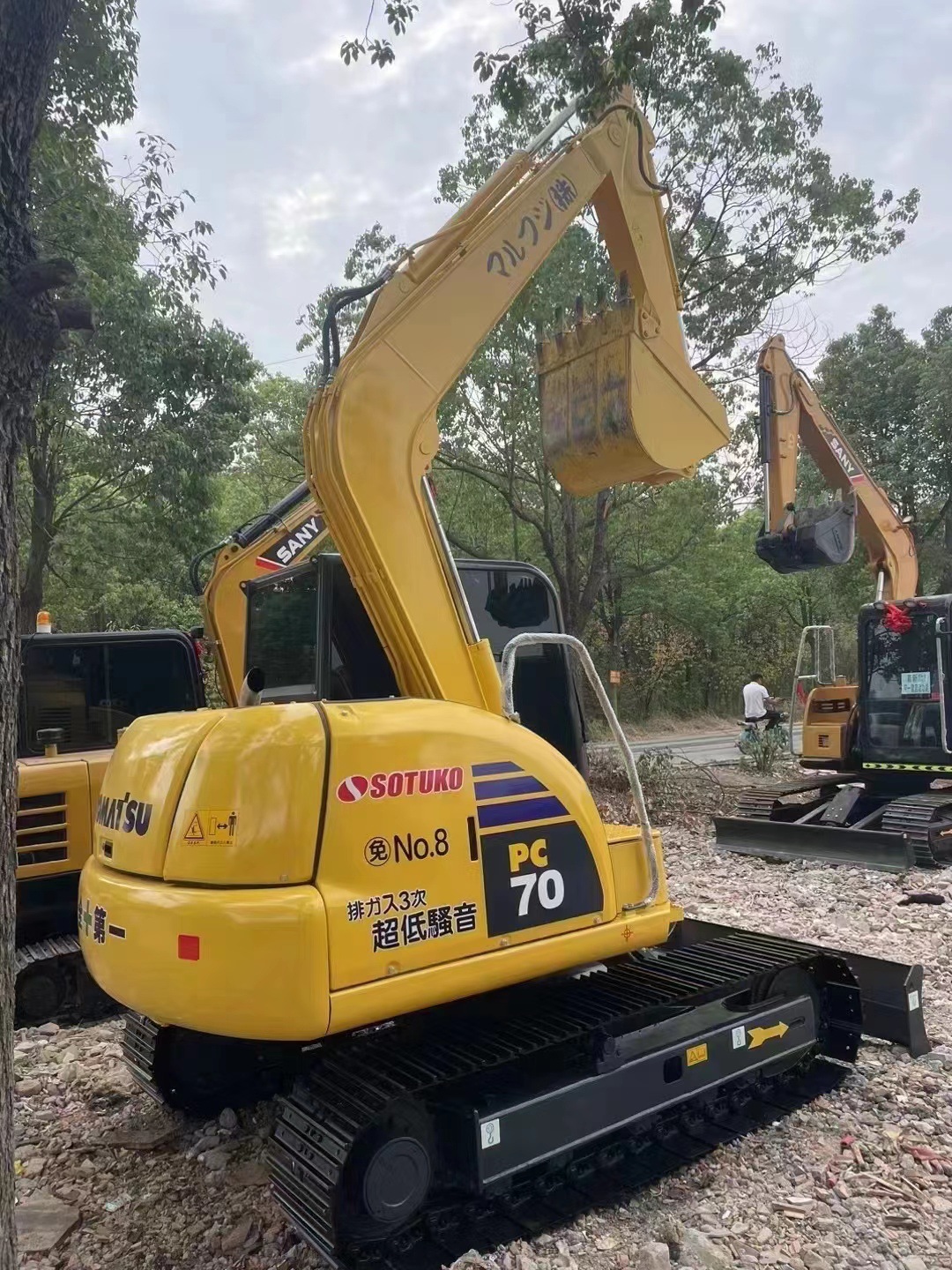 Zhejiang Shanghai exportación compra de segunda mano 307 carter 308 carter 306 excavadora 320 323 CAT