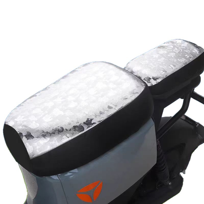 Nueva cubierta de asiento eléctrico estándar nacional cuatro estaciones impermeable universal de verano y protección solar adecuada para Yadi de largo alcance Emma Green Source