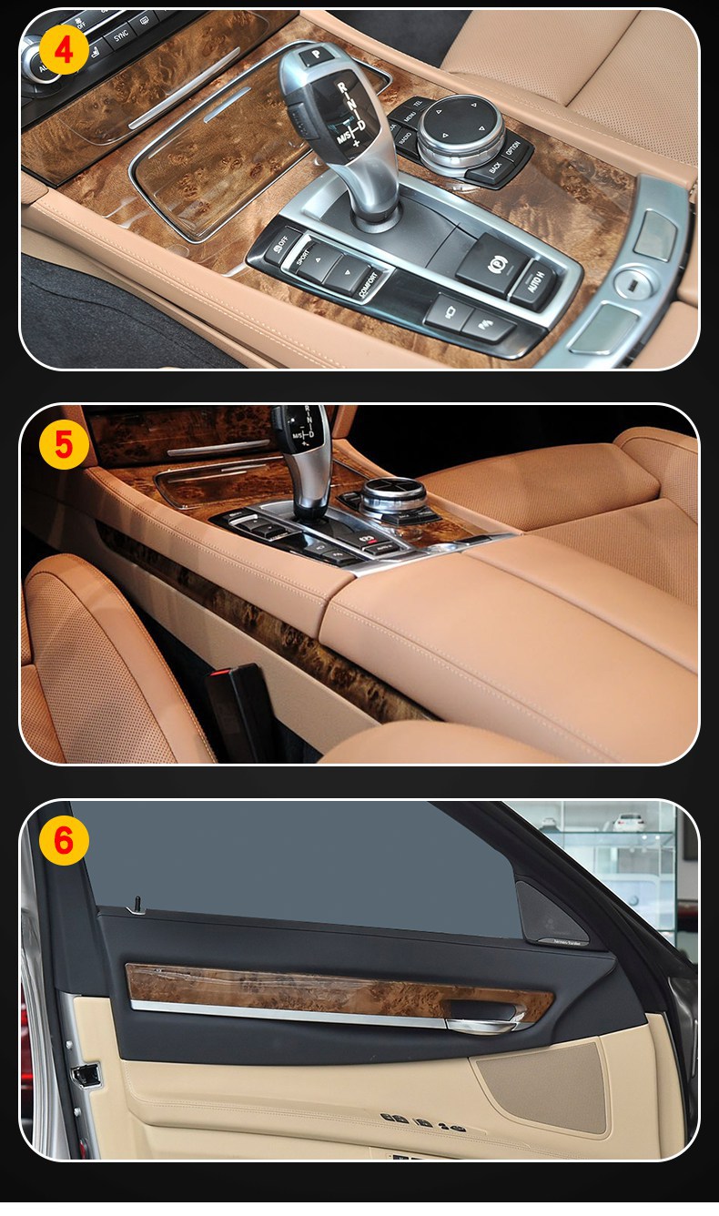 09-15 Bmw 7 Series Special Screen Center Console Body Interior Film Car Modification Transparent Tpu Protective Film