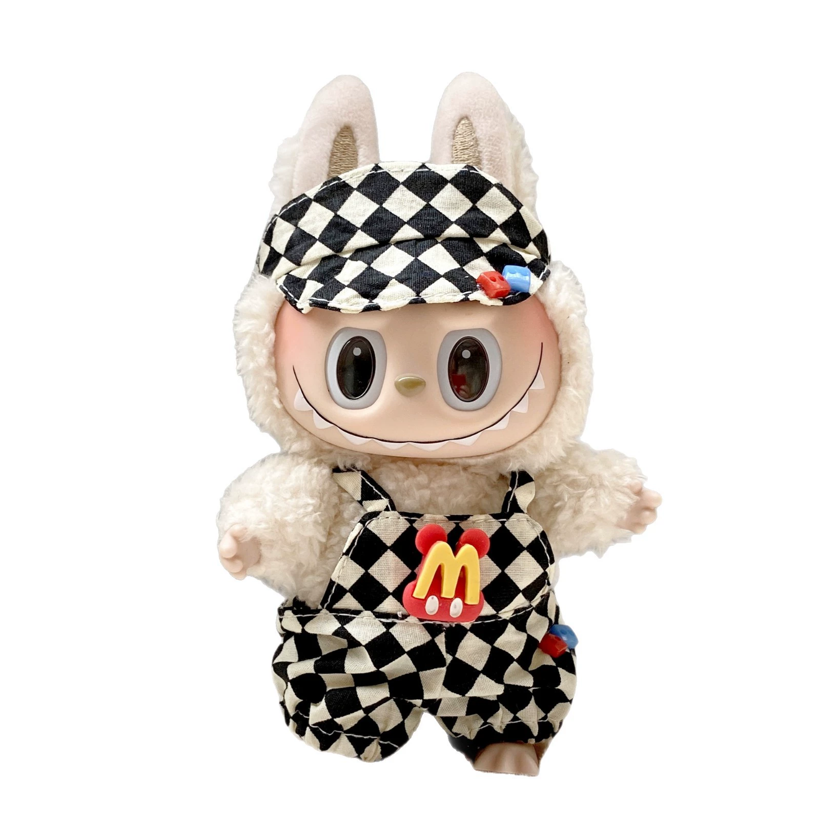 Doll plastic, overall for dressing up, second generation, children's clothing