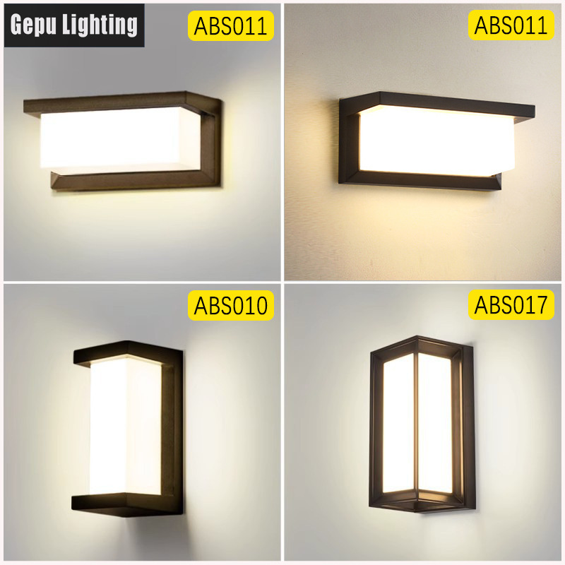 1 Plastic Outdoor Wall Lamp Led Simple Modern Waterproof Corridor Entrance Garden Balcony Terrace Outdoor Wall Garden Light 1 Plastic Outdoor Wall Lamp Led Simple Modern Waterproof Corridor Entrance Garden Balcony Terrace Outdoor Wall Garden Light