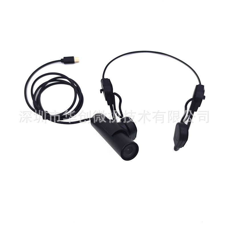 Montado en la cabeza del desgaste inteligente instrumento de aplicación de la Ley dispositivo Android Cámara USB grabadora de vídeo audio OTG