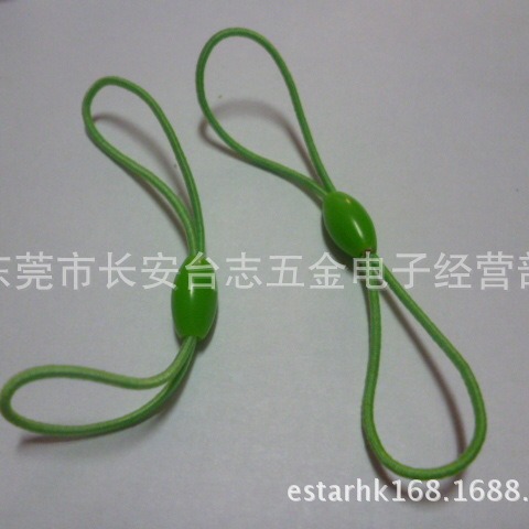 供应滴胶卡彩色8字弹力绳门禁卡圆弹力绳彩色胶粒八字弹力绳批发