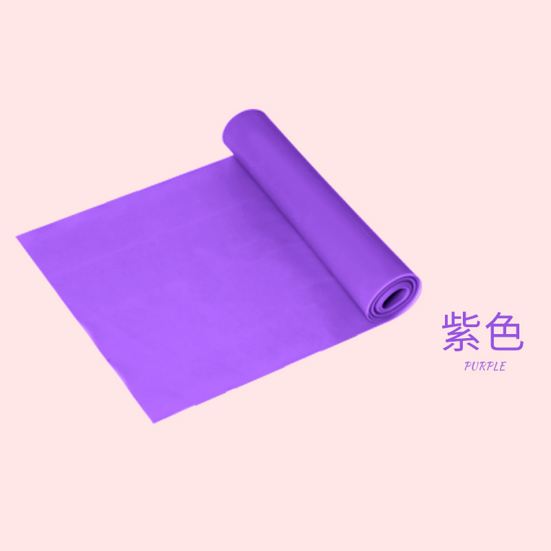 Banda elástica de yoga banda de resistencia de hombro abierto entrenamiento de fuerza principiante cuerda de tensión de látex pierna flaca hombro ejercicio banda elástica