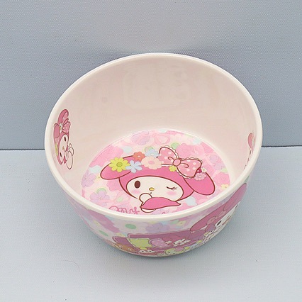 可爱饭碗儿童餐具凯蒂猫碗耐摔宝宝碗家用5寸吃饭碗防烫儿童饭碗