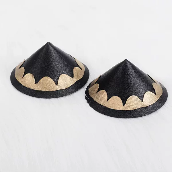 Cross-border European and American Christmas Headwear PU Hairpin