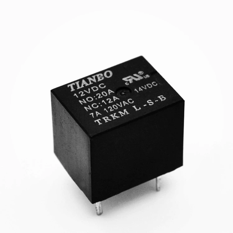 TRKML-S-H-12VDC Tianbo малое автомобильное реле, нагрузка 12A 14VDC / 7A 120VAC