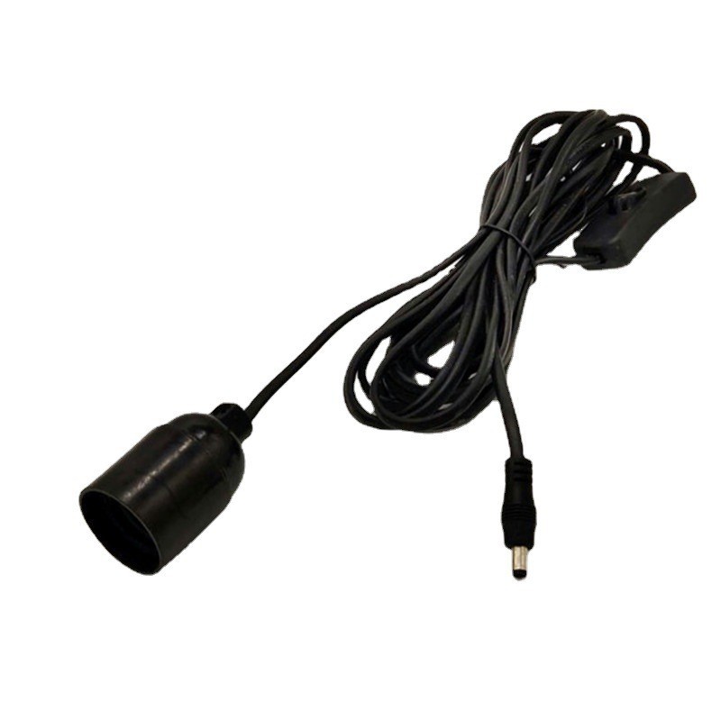 太阳能照明开关电源线 LED电源线 E27灯头电源线