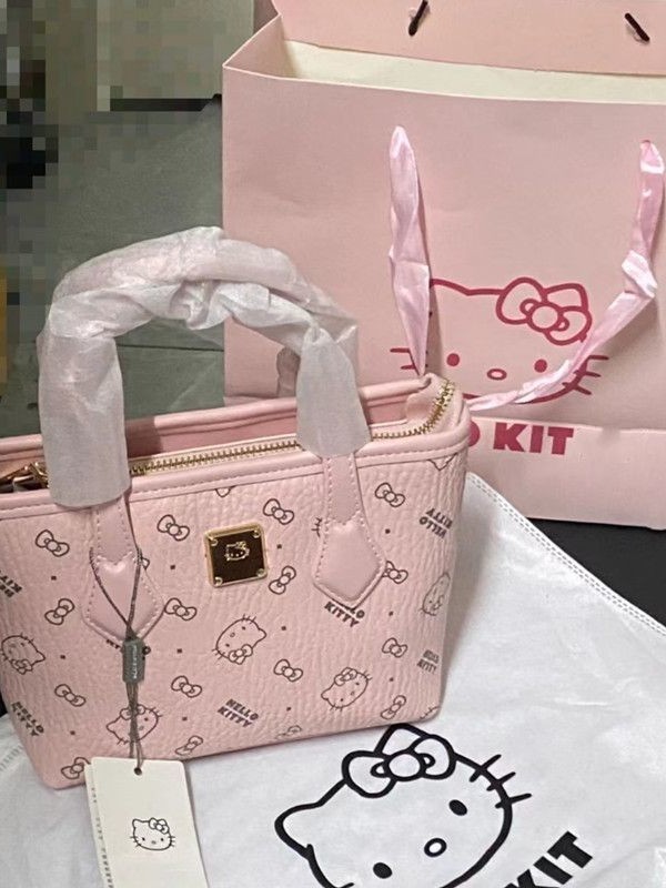 HelloKitty凯蒂猫菜篮子系列托特包2025新款手提包斜挎单肩包女|undefined