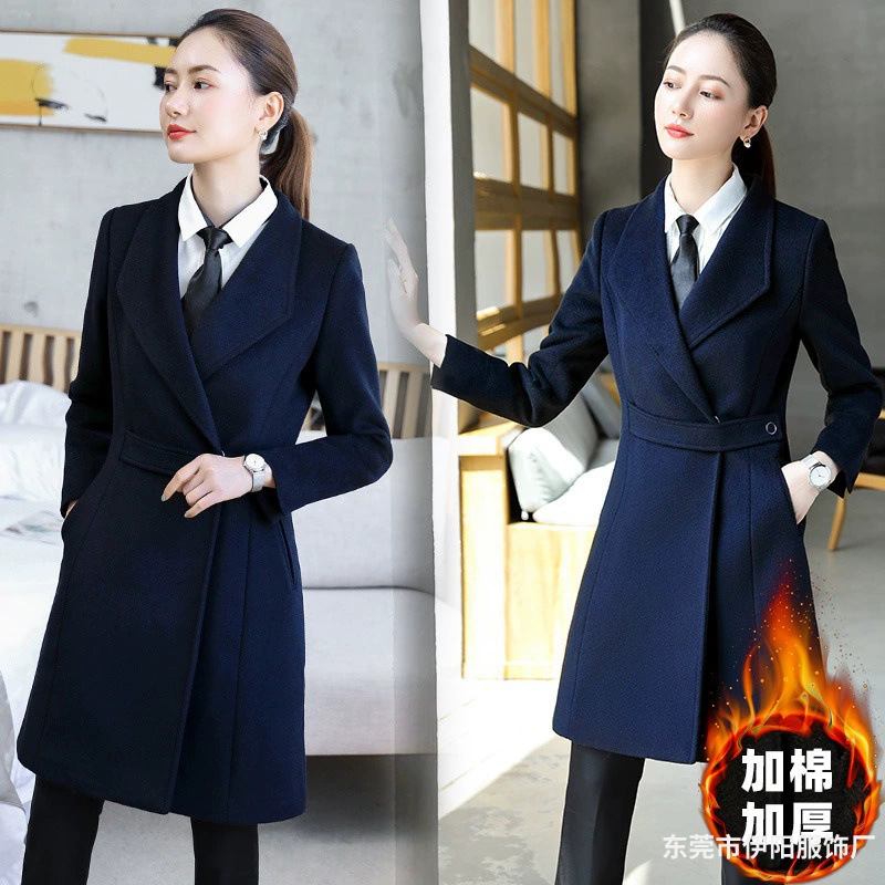 Отдел продаж Комбинезоны Пальто Женское зимнее профессиональное шерстяное пальто Банк Ювелирный магазин Отель Стойка регистрации Инструменты Форумы