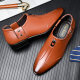 Factory Direct Explosions Men's Leather Shoes Four Seasons Soft Leather Soft Bottom British Style Casual Shoes Trendy Brock Men's Shoes