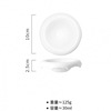 Ceramic Disk Disk Ins Wind Milk FUFU Cute Fat Dudu Pain Painted Plate Cake Plate Drive Station